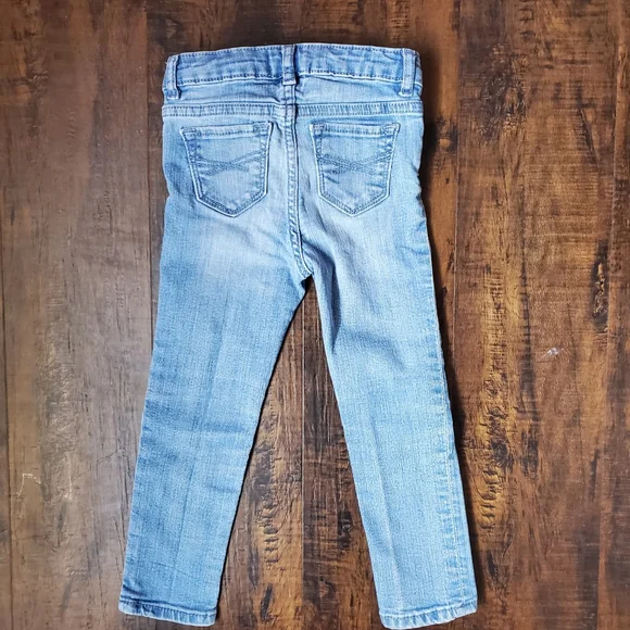Baby GAP Light Blue Girls Skinny Denim Jeans 3T - Picture 2 of 4
